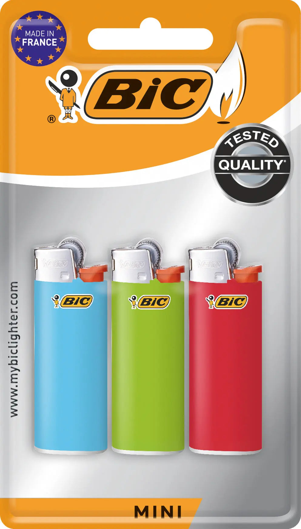 BIC Feuerzeuge J25 Mini 807973 3 Stk. Idealshop
