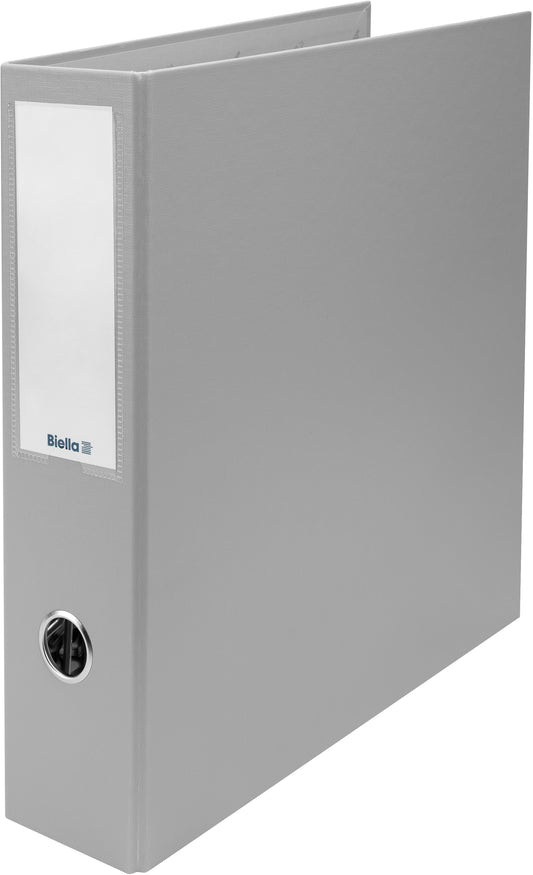 BIELLA Ordner 8cm 12042800U 2 Machaniken grau 2xA5 Idealshop