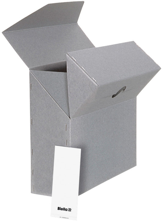 BIELLA Archivschachtel A4 26041000U grau 27x10x33cm Idealshop