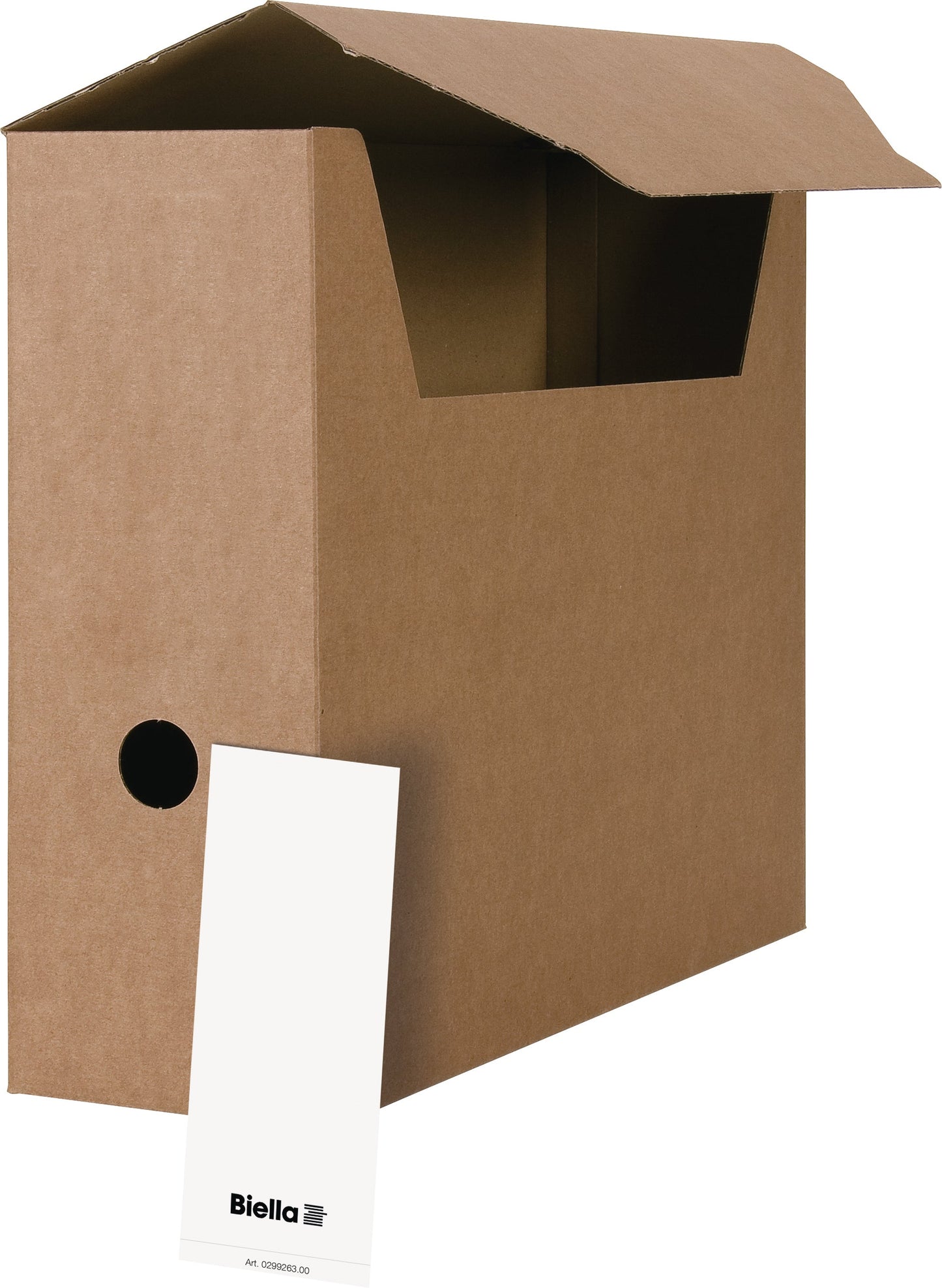 BIELLA Archivschachtel A4 26141000U braun 27.8x10x32.3cm Idealshop