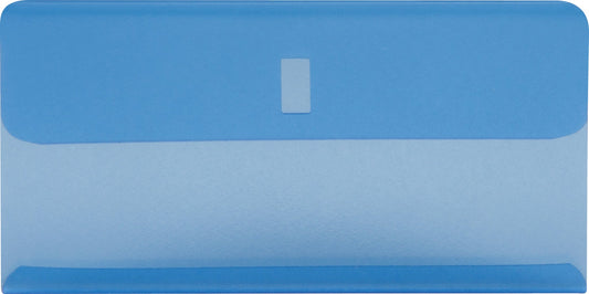 BIELLA Klarsichthülsen 60x30mm 27360205U blau 25 Stück Idealshop