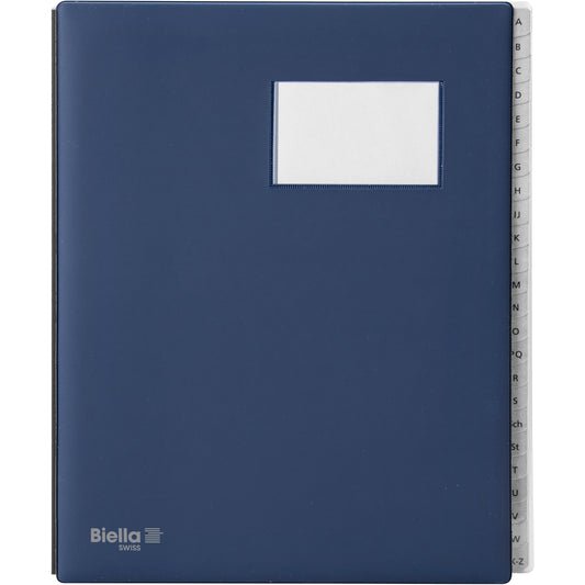 BIELLA Pultmappe Pronto A4 32042407U dunkelblau A-Z Idealshop