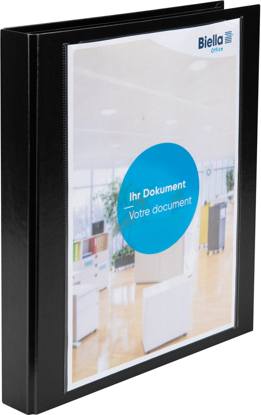 BIELLA Zeigebuch Creative XL#2 2.5cm 44342502U schwarz, 4-Ring A4 Idealshop