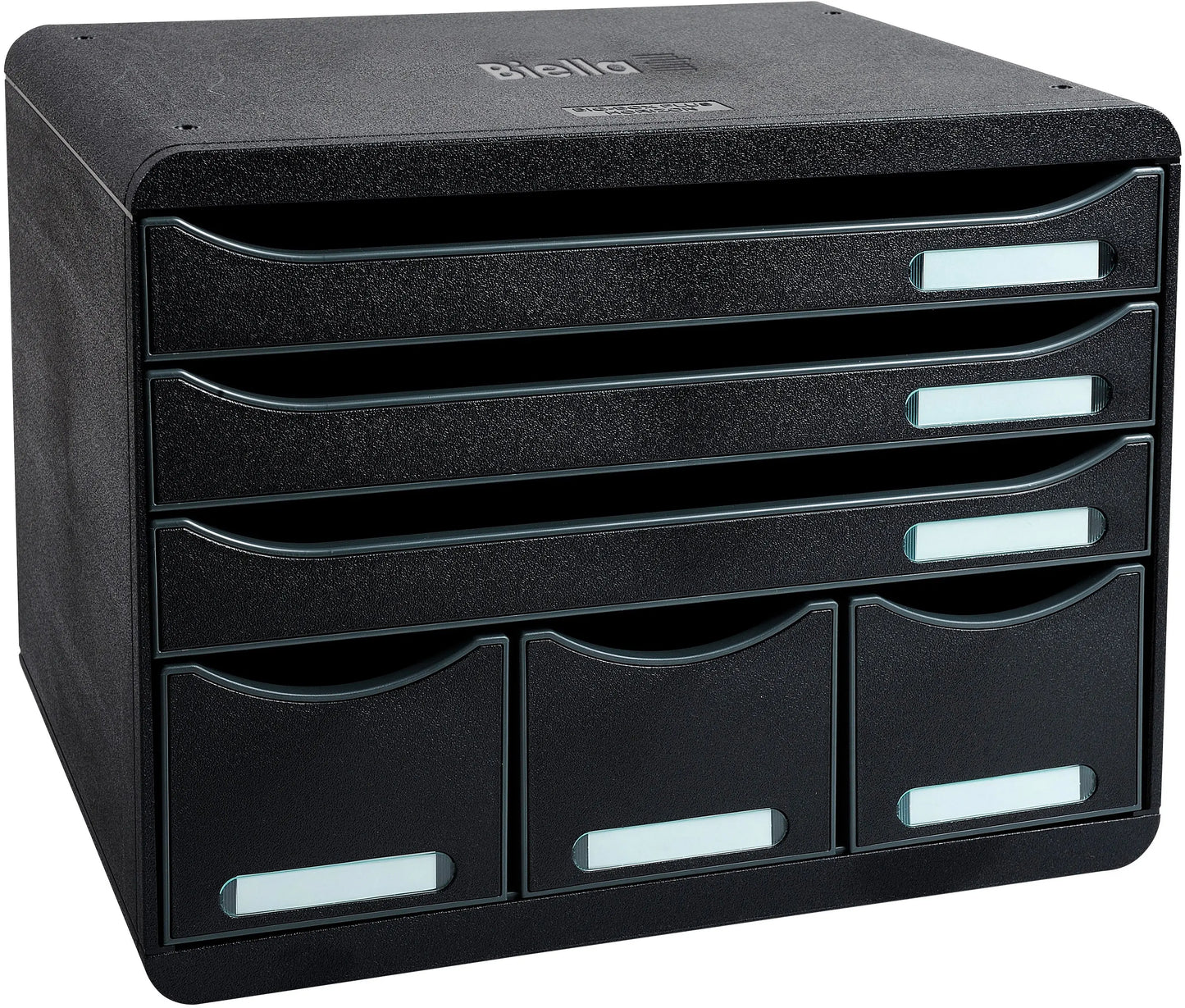 BIELLA Ablagebox STOREBOX A4+ 30671402BIDU schwarz, 6 Schubladen Idealshop
