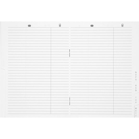 BIELLA Adressregister 85530800U 16 Seiten 10x13.9cm Idealshop