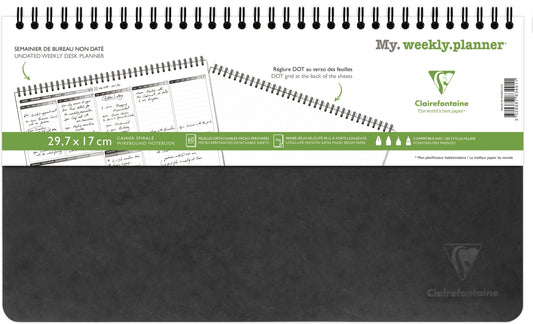 BIELLA Agenda AgeBag undatiert 783491C Weekly 60 Blatt sw. 29.7x17cm Idealshop