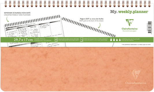 BIELLA Agenda AgeBag undatiert 78349C Weekly 60 Blatt tab. 29.7x17cm Idealshop