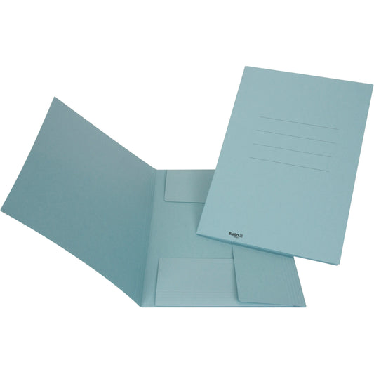 BIELLA Aktensammler Juramappe Folio 17070005U blau, 3 Klappen 200 Bl. Idealshop