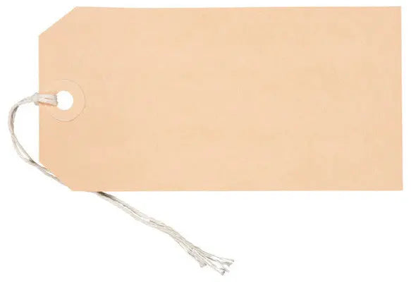 BIELLA Anhänge-Etiketten 65x130mm 56113000U braun 50 Stück Idealshop