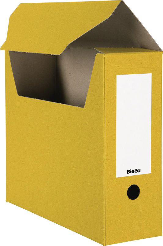 BIELLA Archivschachtel A4 26341020U gelb 27.8x10x32.3cm 10 Stk. Idealshop