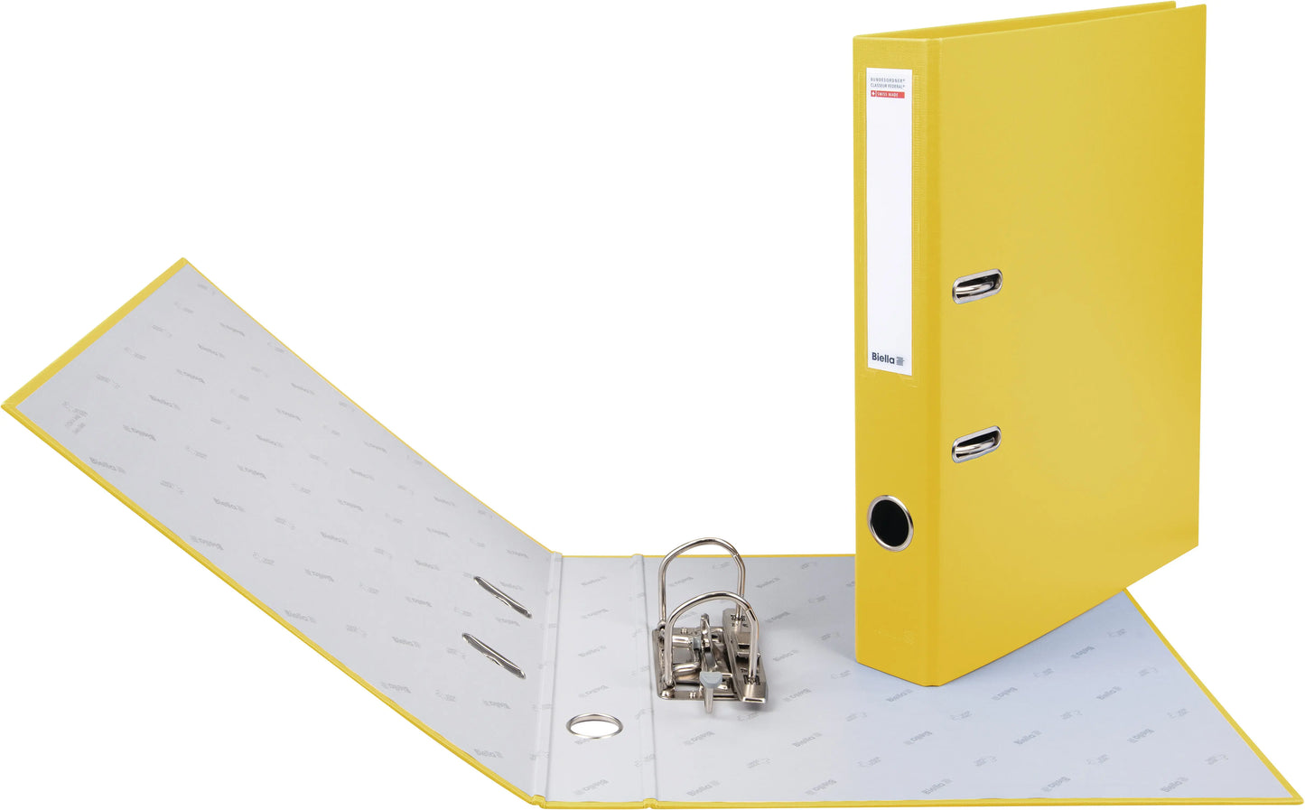 BIELLA Bundesordner 4cm 10341420U gelb A4 Idealshop