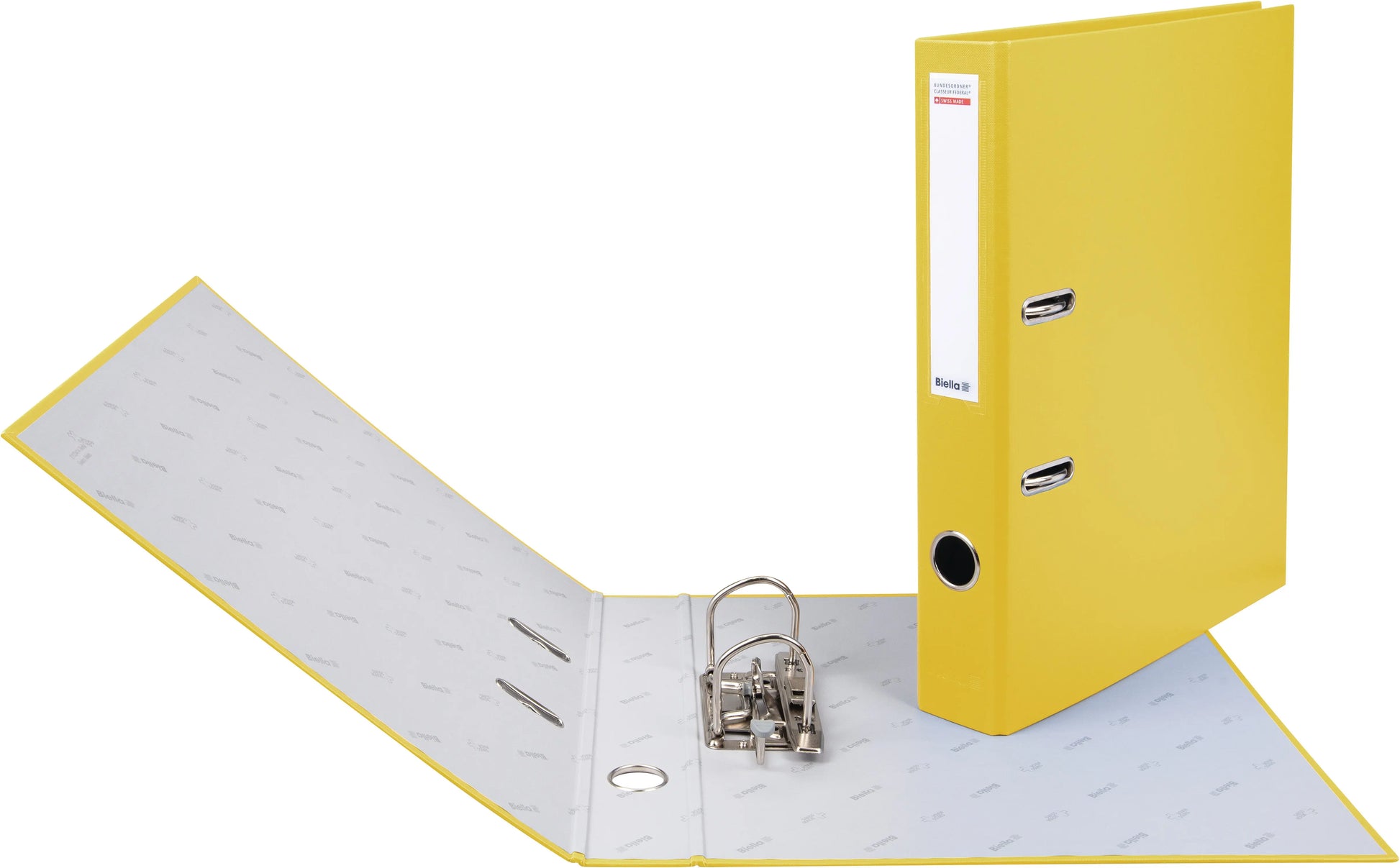 BIELLA Bundesordner 4cm 10341420U gelb A4 Idealshop