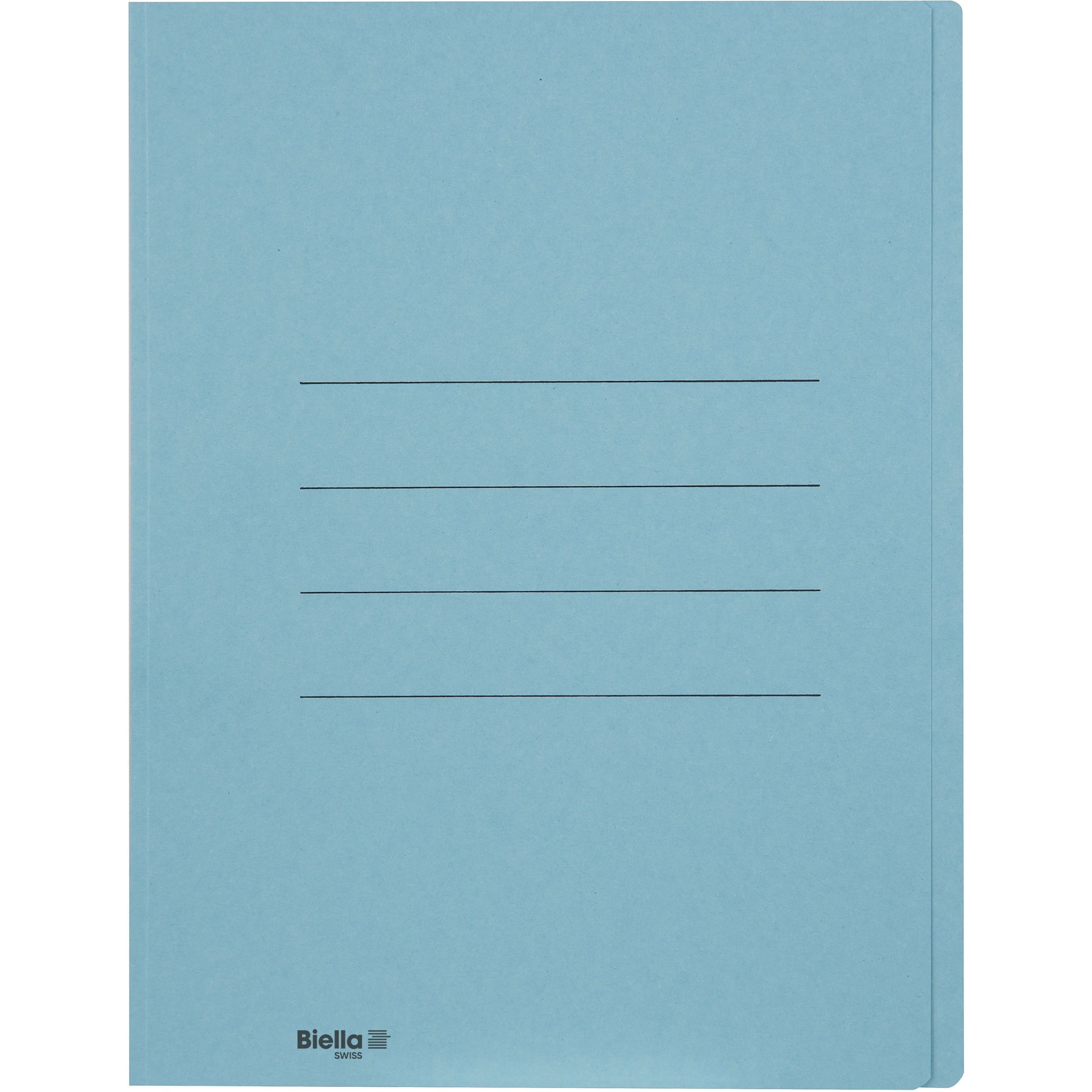 BIELLA Einlagemappe A4 25040005U blau 240g/m2 100 Stück Idealshop
