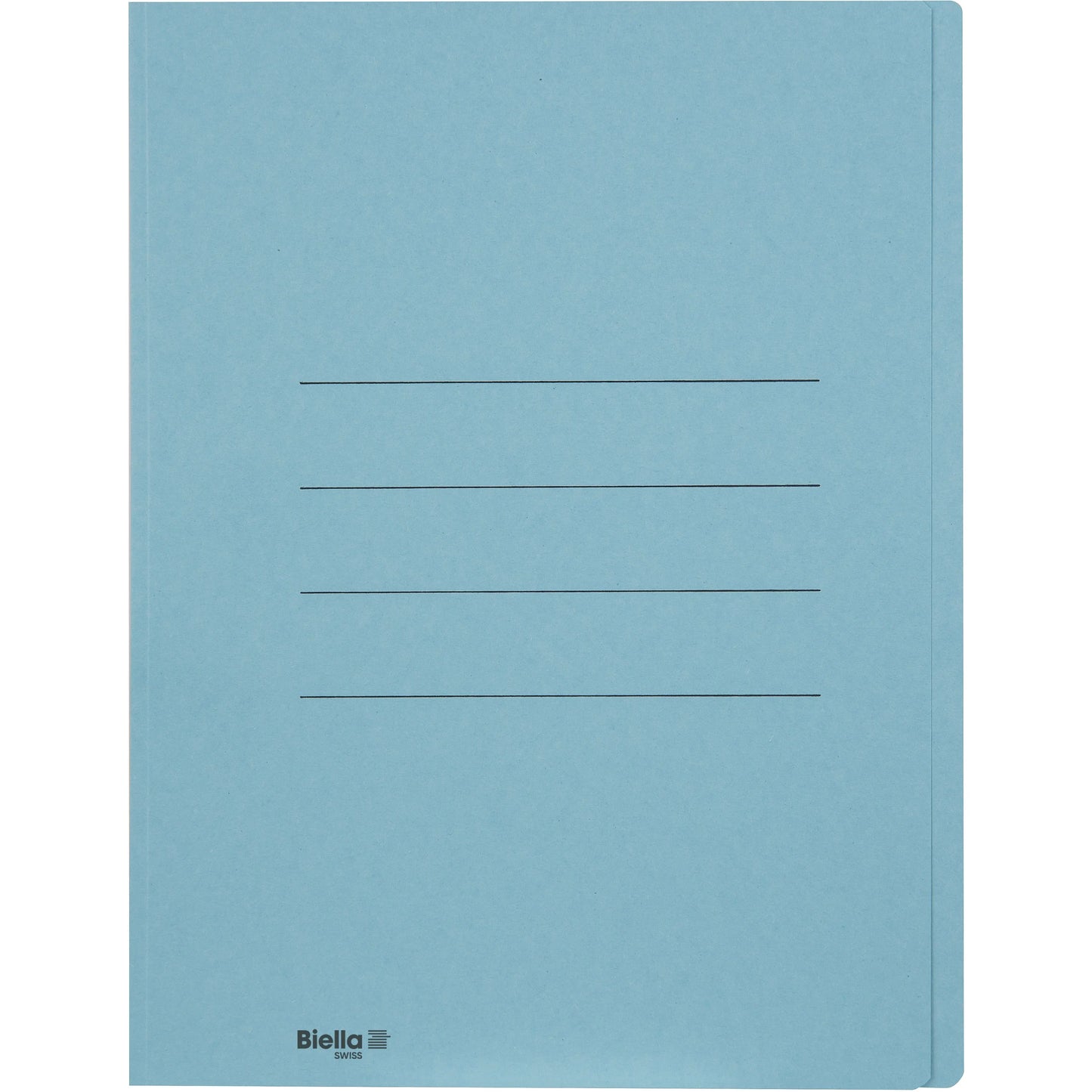 BIELLA Einlagemappe A4 25040005U blau 240g/m2 Idealshop