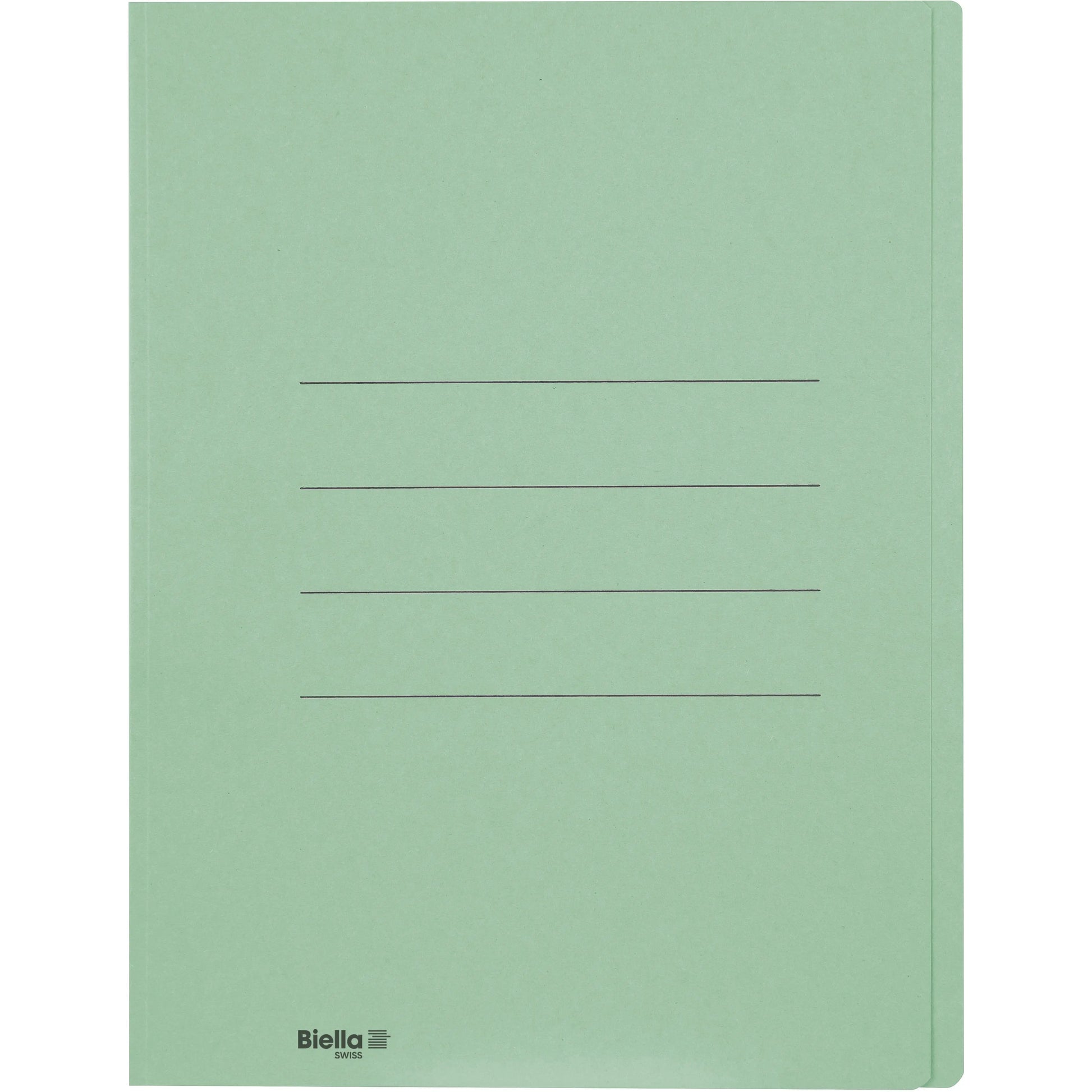 BIELLA Einlagemappe A4 25040030U grün 240g/m2 100 Stück Idealshop