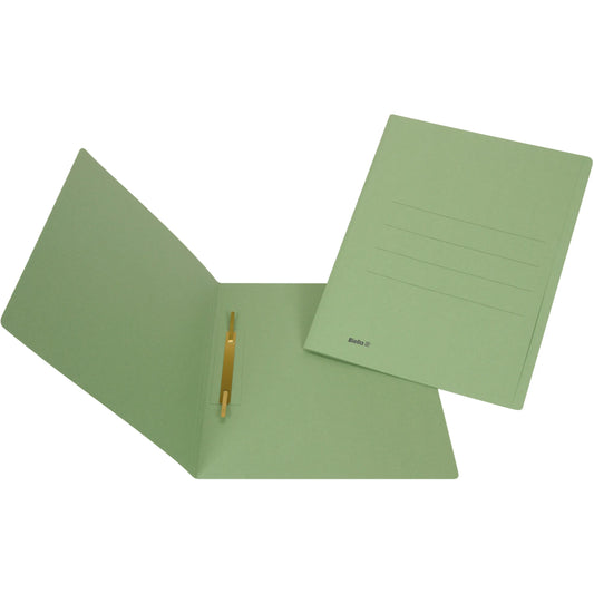 BIELLA Einlagemappe m. Heftzunge A4 25040330U grün 240g 50 Stück Idealshop