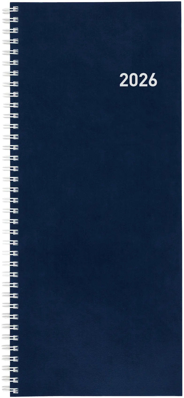 BIELLA GA Twist Wire-O 2026 803336050026U 1W/2S blau ML 13.5x31.5cm Idealshop
