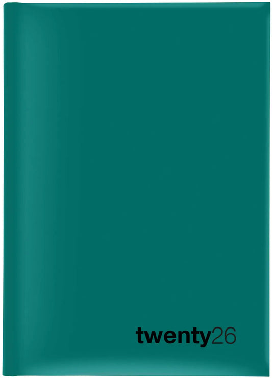 BIELLA Geschäftsagenda Colorful 2026 809701090026U 1T/1S petrol ML 14.5x20.5cm Idealshop