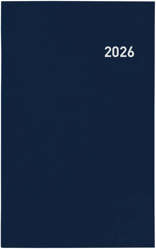 BIELLA Geschäftsagenda Compact 2026 807370050026U 1W/1S blau ML 15x24cm Idealshop
