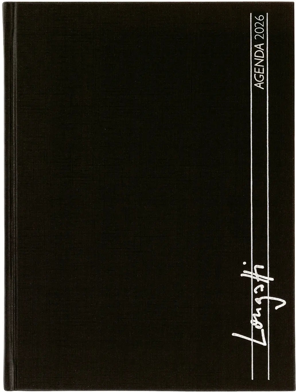 BIELLA Geschäftsagenda Longatti 2026 812720020026U 1W/2S schwarz ML 15x20cm Idealshop