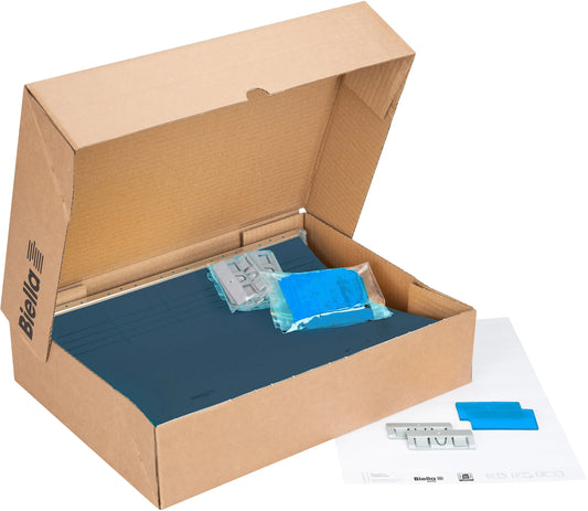 BIELLA Hängemappen-Set A4 27125505U blau 32x25cm 25 Stück Idealshop