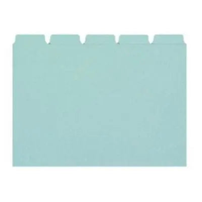 BIELLA Kartei-Leitkarten blanko A6 21065505U blau 25-teilig Idealshop