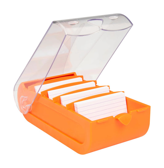 BIELLA Karteikartenbox Bunny A7 20879135U orange 13.2x8.5x25cm Idealshop