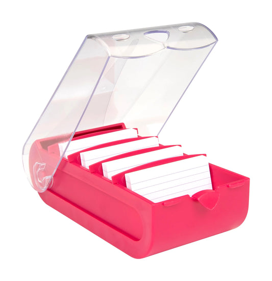 BIELLA Karteikartenbox Bunny A7 20879140U pink 13.2x8.5x25cm Idealshop