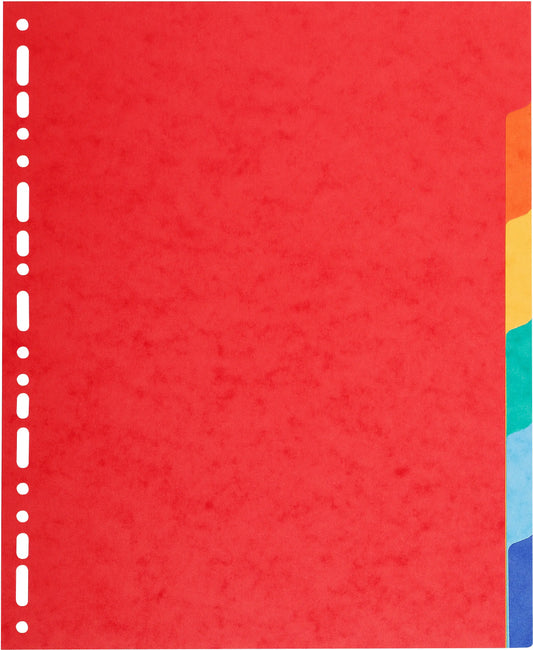 BIELLA Kartonregister Top Color A4 47940600U intensiv 6-teilig Idealshop
