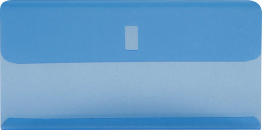 BIELLA Klarsichthülsen 60x30mm 27360205U blau 25 Stück Idealshop