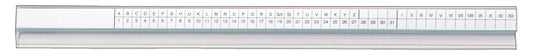 BIELLA Organisations-Etikette 32cm 27393100U weiss 50 Stück Idealshop