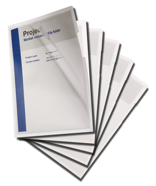 BIELLA Organisationsmappe Vista A4 18643101U weiss, 210g, 5 Stk. Idealshop