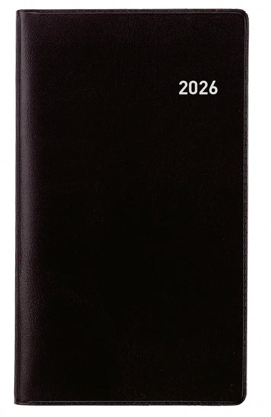 BIELLA Planer Berlin 2026 851561020026U 6M/2S schwarz ML 8.7x15.3cm Idealshop