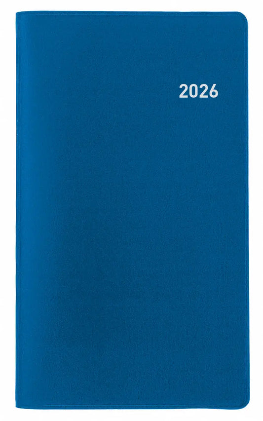 BIELLA Planer Berlin 2026 851561050026U 6M/2S blau ML 8.7x15.3cm Idealshop