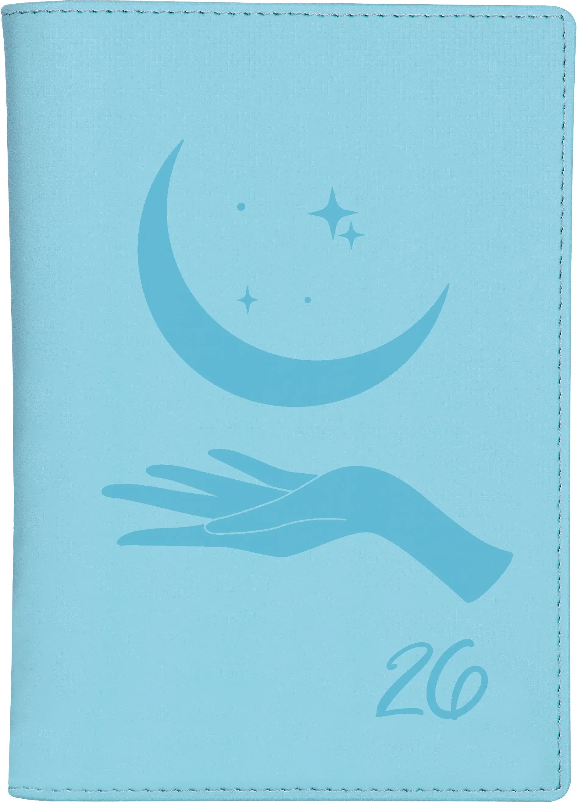 BIELLA Planer Istanbul 2026 855715060026U 1M/2S hellblau ML 10.6x15.3cm Idealshop