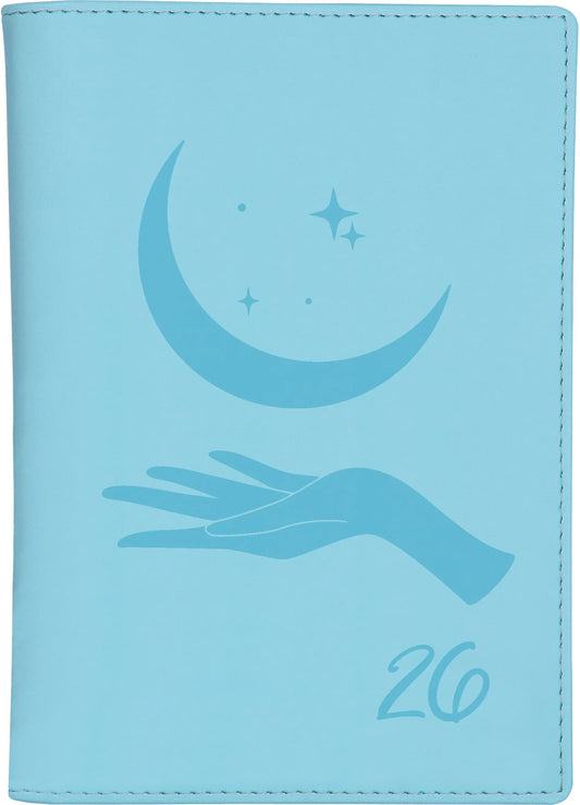 BIELLA Planer Istanbul 2026 855715060026U 1M/2S hellblau ML 10.6x15.3cm Idealshop