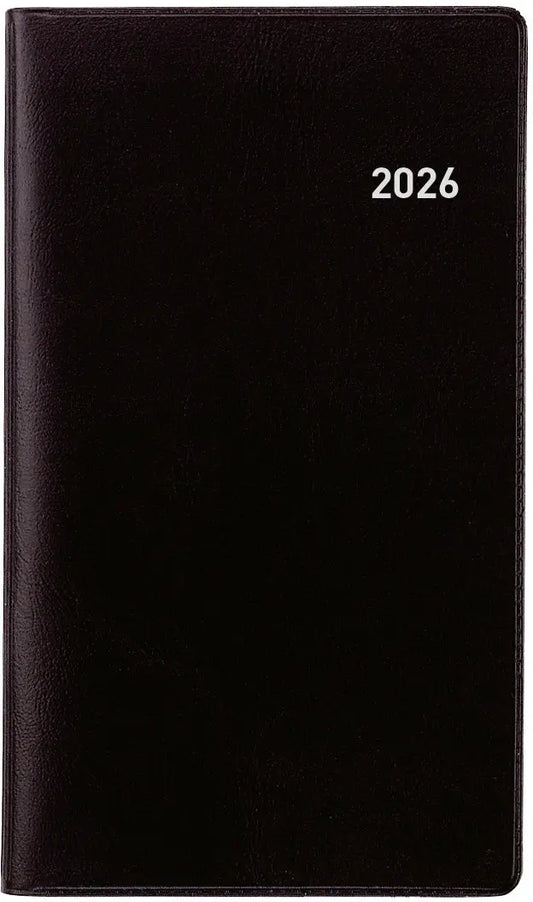 BIELLA Planer Luzern 2026 855512020026U 1M/2S schwarz ML 8.7x15.3cm Idealshop