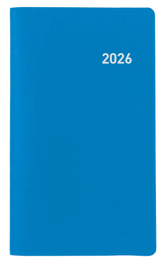BIELLA Planer Paris 2026 851512050026U 1M/2S blau ML 7.5x12.6cm Idealshop