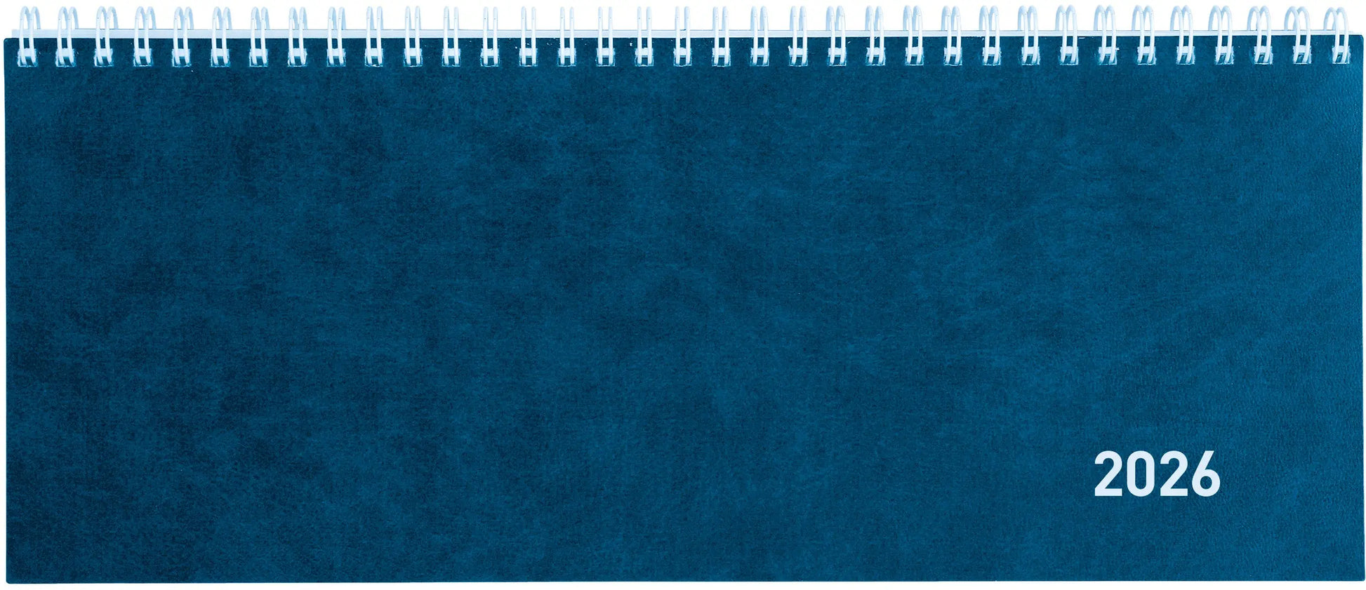BIELLA Pultkalender Seplana 2026 888371050026U 1W/2S blau ML 29.8x11.7cm Idealshop