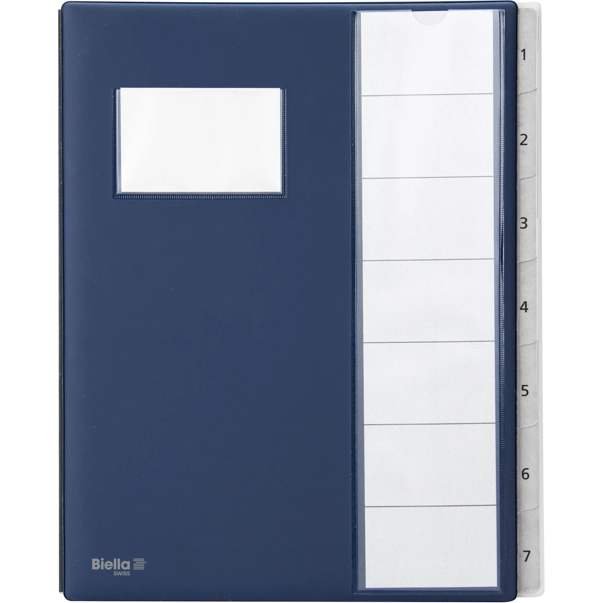 BIELLA Pultmappe Pronto A4 32040707U dunkelblau 7-teilig Idealshop