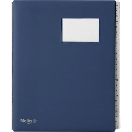BIELLA Pultmappe Pronto A4 32042407U dunkelblau A-Z Idealshop