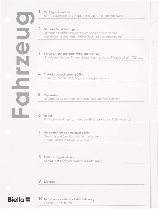 BIELLA    Register Karton Expert      A4 Idealshop