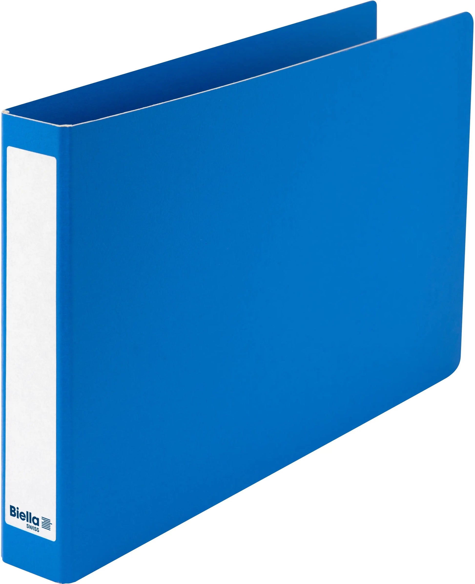 BIELLA Ringbuch Viria 3cm 15155305U blau 2-Ring A5 quer Idealshop