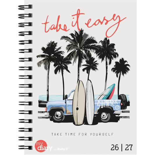 BIELLA Schüleragenda Easy 26/27 806517800027U 1W/2S 12x16.5cm Idealshop