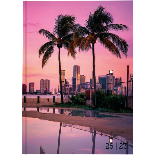 BIELLA Schüleragenda Miami 26/27 806514870027U 1T/1S 12x16.5cm Idealshop