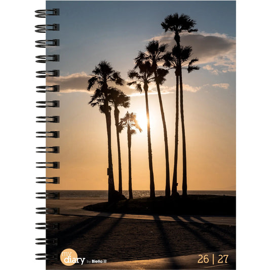 BIELLA Schüleragenda Palms 26/27 806537840027U 1W/2S 14.5x20.5cm Idealshop