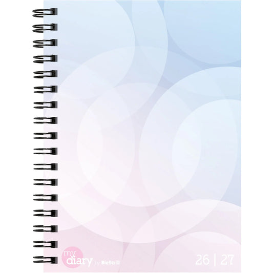 BIELLA Schüleragenda Pastel 26/27 806517890027U 1W/2S 12x16.5cm Idealshop