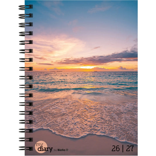 BIELLA Schüleragenda Sunset 26/27 806517830027U 1W/2S 12x16.5cm Idealshop
