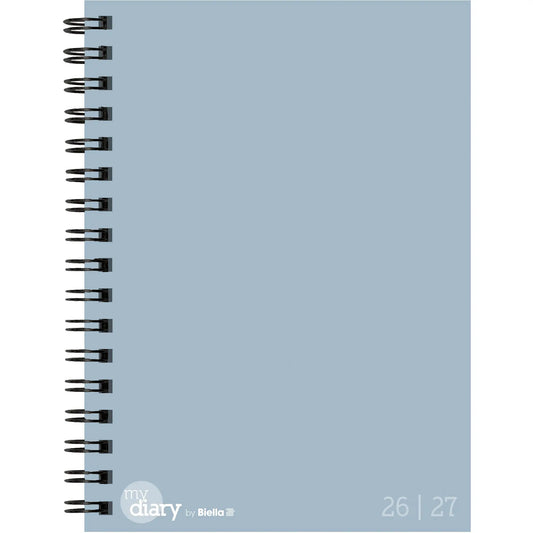 BIELLA Schüleragenda hellblau 26/27 806517060027U 1W/2S 12x16.5cm Idealshop