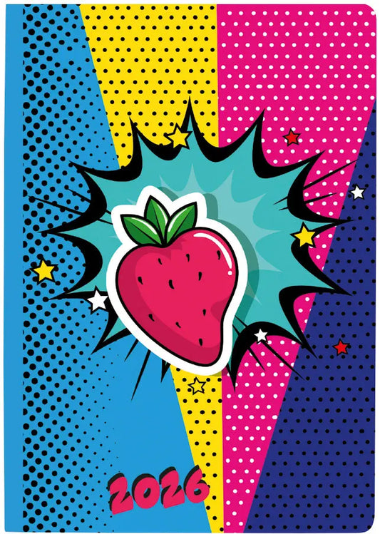 BIELLA TA Mittelformat 2026 822313780026U 1W/2S Strawberry ML 7.6x11cm Idealshop